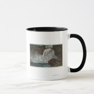 Taza Snoqualmie baja, WA - vista de caídas en la parte