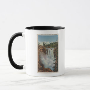 Taza Snoqualmie baja, WA - vista de caídas en la parte