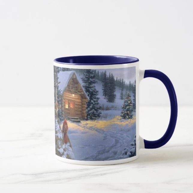 Taza snow_cabin_Christmas_mug (Derecha)