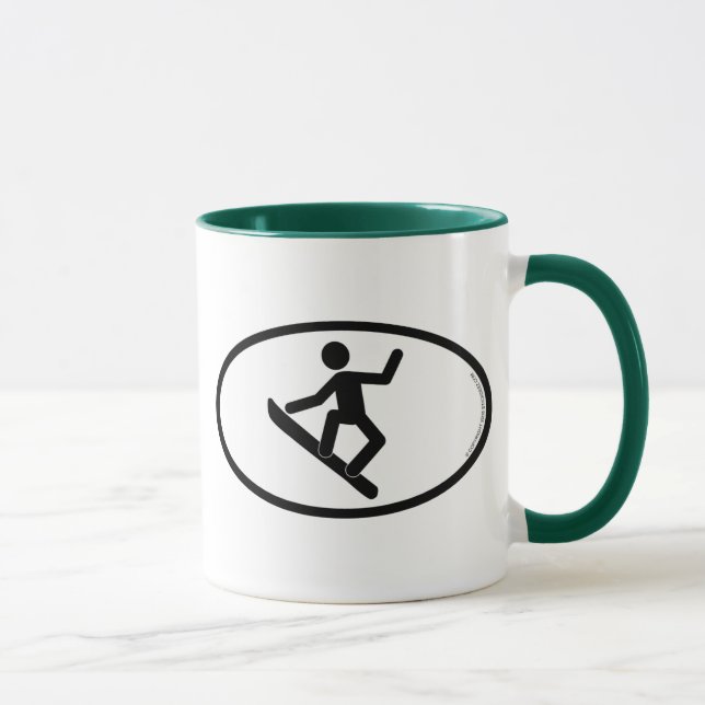 Taza Snowboarder (Derecha)