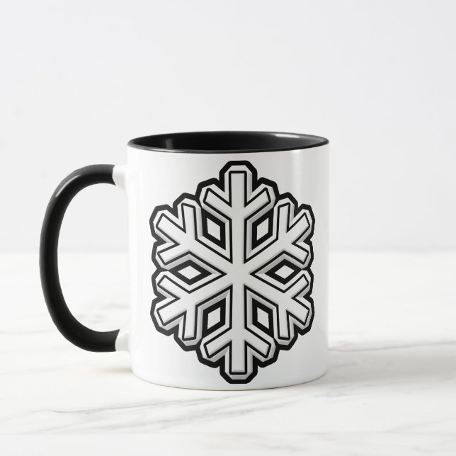 Taza Snowflake (Izquierda)