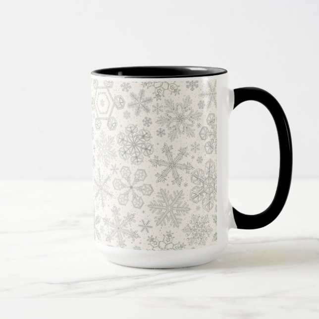 Taza Snowflakes (Derecha)