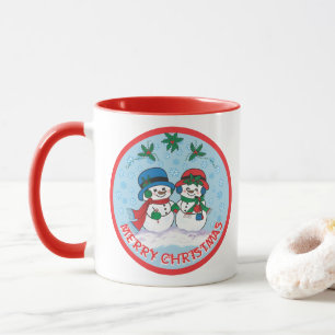 Taza Snowman
