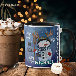Taza Snowman encantado