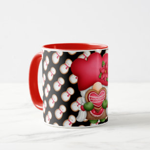 Taza Snowman Gnome Personalizar Mug color