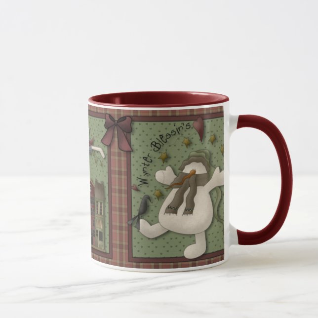 Taza Snowman Mug de Wynter Blessin (Derecha)