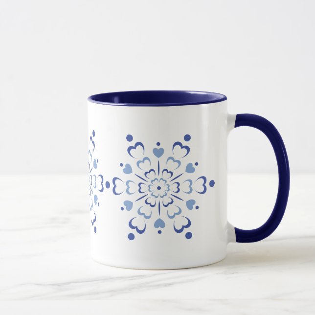 Taza Snowy Heartburst (Derecha)