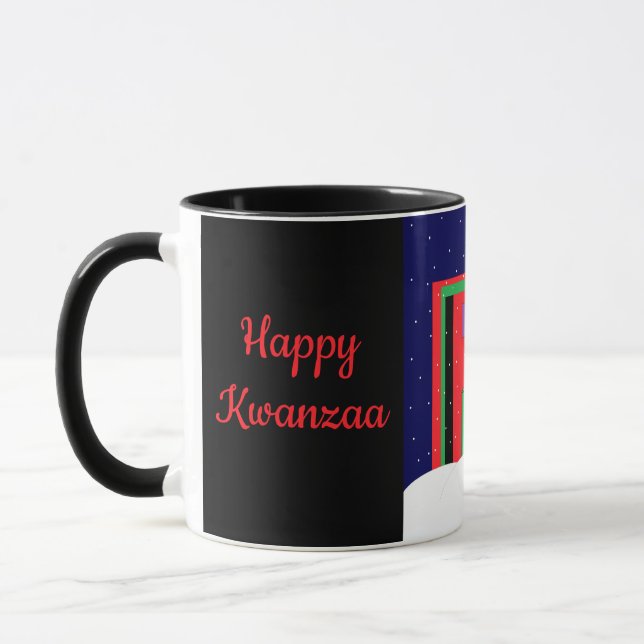 Taza Snowy Kwanzaa (Izquierda)