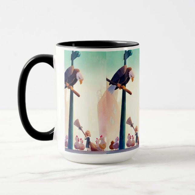 Taza Sobre la tranquila mañana (Izquierda)