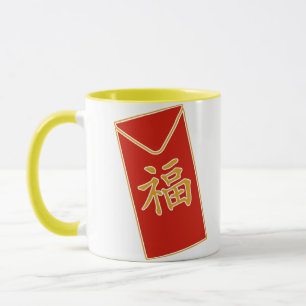 Taza Sobre rojo Motif