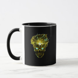Taza Sobrecarga Mental | Energía Cósmica del Cráneo Exp