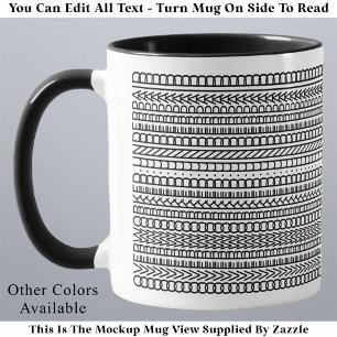 Taza Sobrecargado Mal Pagado Divertido Mensaje Oculto M