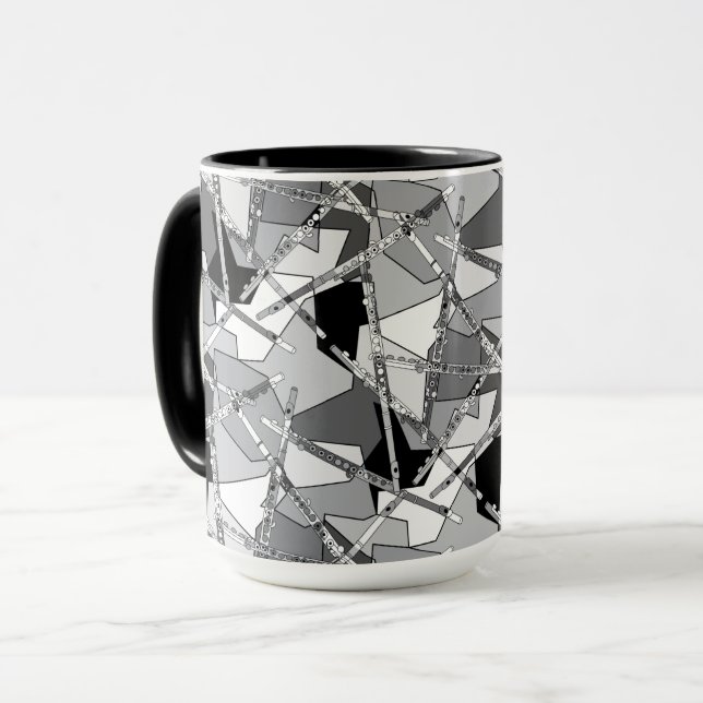 Taza Sobreposición de Flutes Mug (Anverso izquierdo)