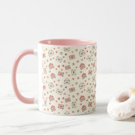 Taza Sobres Lindos & Corazones Sin Costuras San Valentí