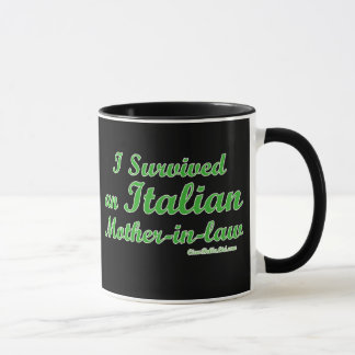 Taza Sobreviví a una suegra italiana