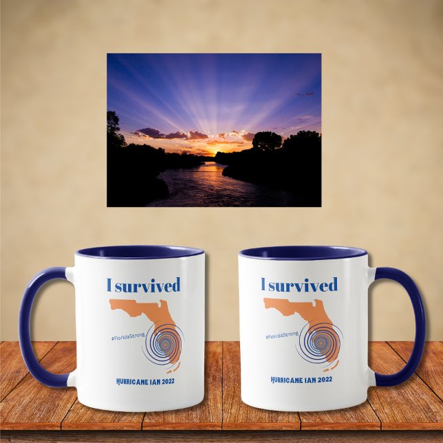 Taza Sobreviví al huracán Ian 2022 Fuerte en Florida (Subido por el creador)