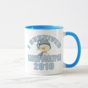 Taza Sobreviví Snowpocalypse 2010
