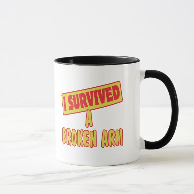 TAZA SOBREVIVÍ UN BRAZO ROTO (Derecha)