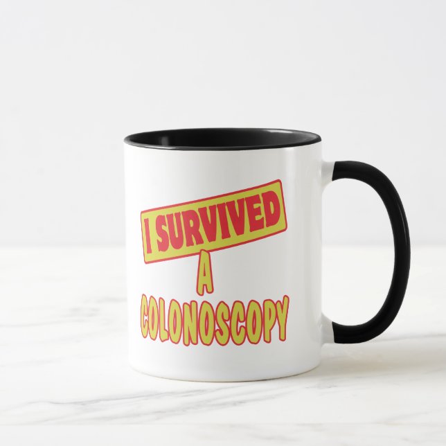 TAZA SOBREVIVÍ UNA COLONOSCOPIA (Derecha)