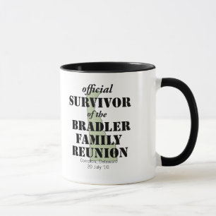 Taza Sobreviviente de Reunión Familiar Oficial - Delawa