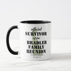 Taza Sobreviviente de Reunión Familiar Oficial - Delawa