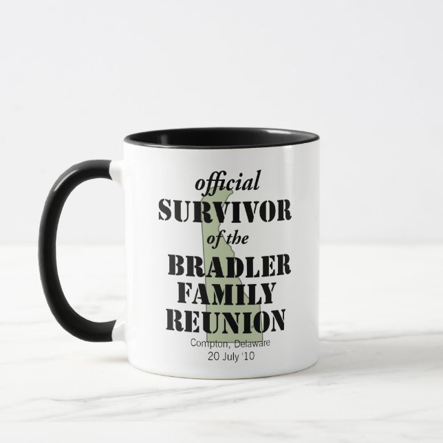 Taza Sobreviviente de Reunión Familiar Oficial - Delawa (Izquierda)