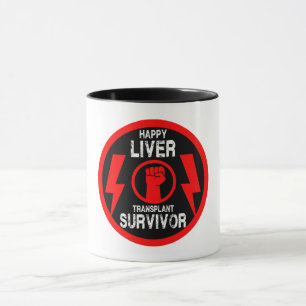 Taza Sobreviviente del trasplante hepático