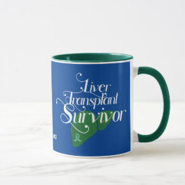 Taza Sobreviviente del trasplante hepático Personalizad