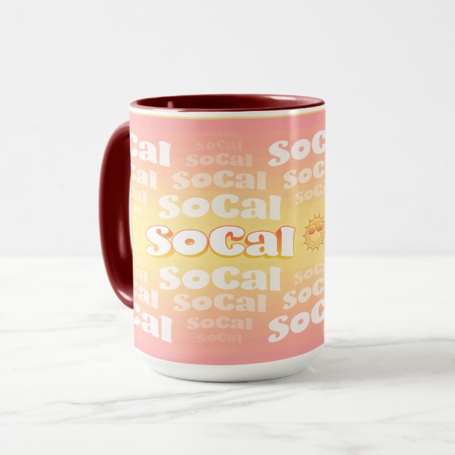 Taza SoCal con Sol (Anverso izquierdo)
