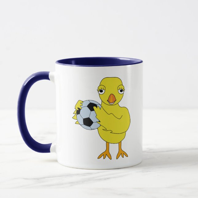 Taza Soccer Chick Ceramic (Izquierda)