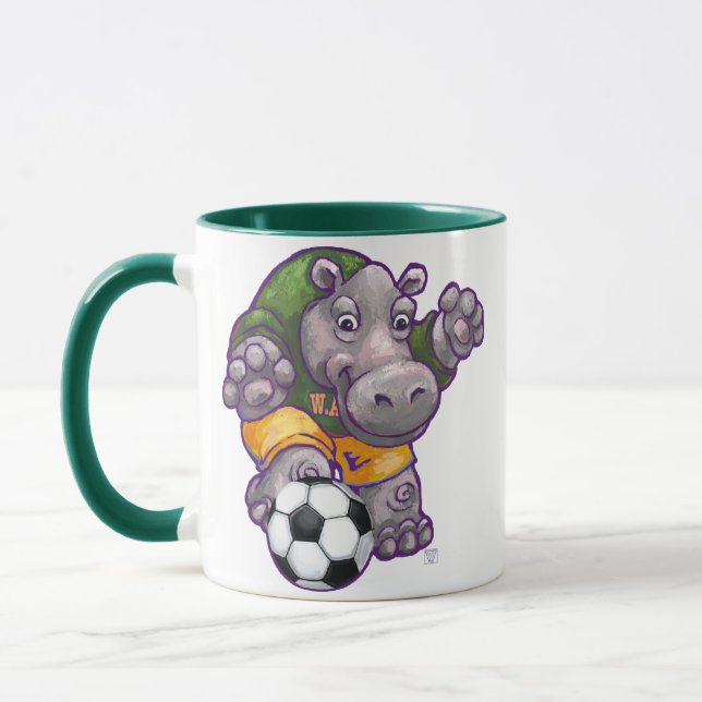 Taza Soccer Hippo Mugs (Izquierda)