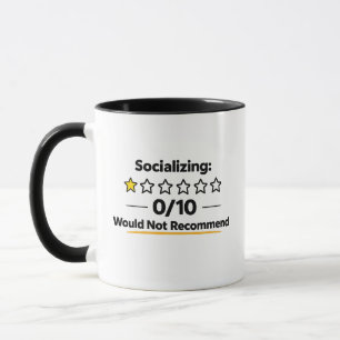 Taza Socializar 0/10 No Recomiendo