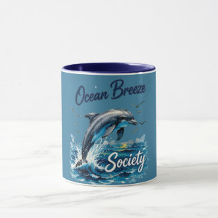 Taza Sociedad Brisa del Océano Verano Costero