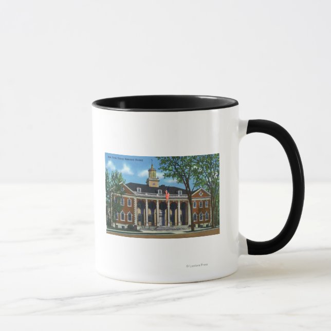 Taza Sociedad Histórica de Colonia New Haven (Derecha)