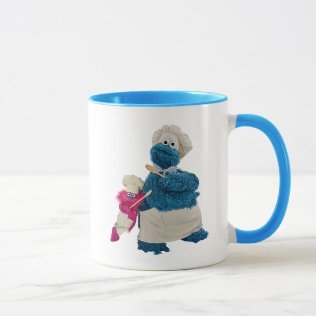 Taza Socios de la comida rápida de Cookie Monster (Derecha)