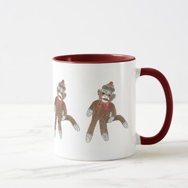 Taza Sock Monkey Mug (Derecha)