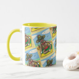 TAZA SOCK MONKEY RED BIKINI, EN EL PERSONALIZADO DE LA