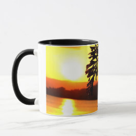 Taza Sol matutino pacífico