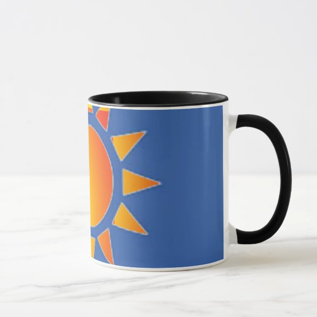 Taza Sol Naranja Amarillo (Derecha)