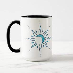 Taza Sol Turquesa