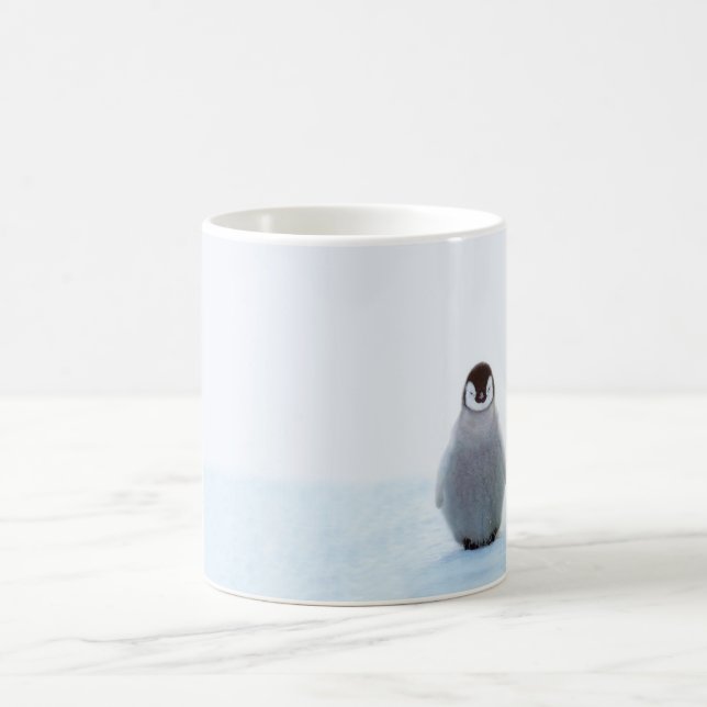 Taza sola del pingüino del bebé (Centro)