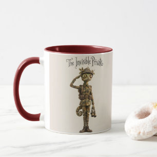 Taza Soldado Camaleón Disfrazado