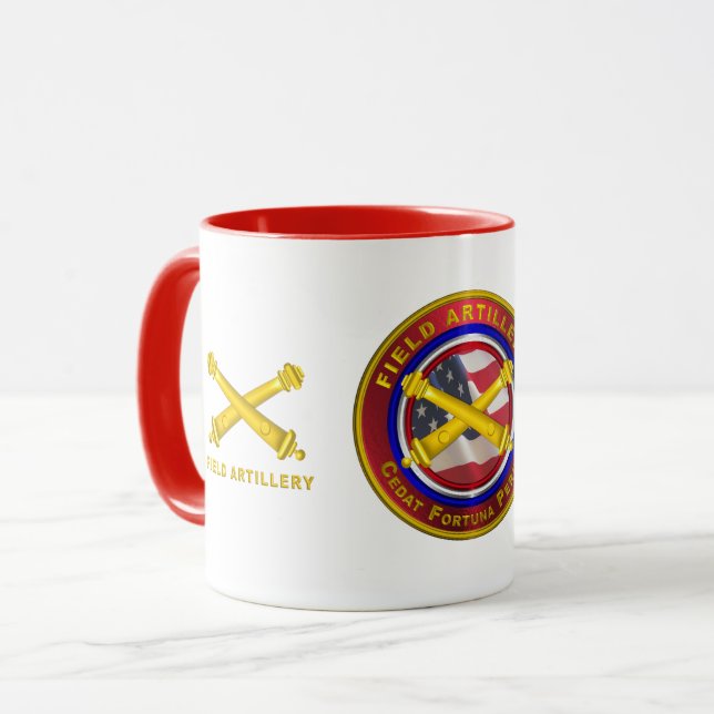 Taza  Soldado de artillería de campo  (Anverso izquierdo)