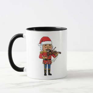 Taza Soldado de juguete Cascanueces Violín Clásico Dive
