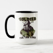Soldado por el café del Señor Mug