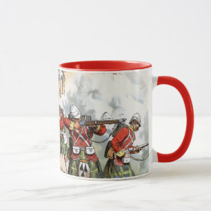 Taza Soldados británicos del siglo XIX