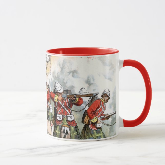 Taza Soldados británicos del siglo XIX (Derecha)