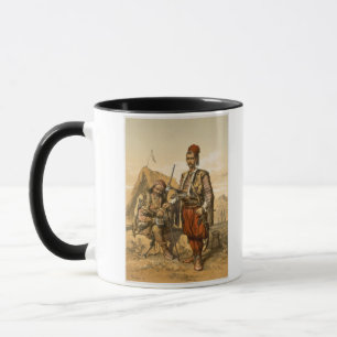Taza Soldados de infantería turcos en el ejército del