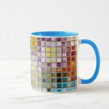 Taza soleada del personalizado de la flor del