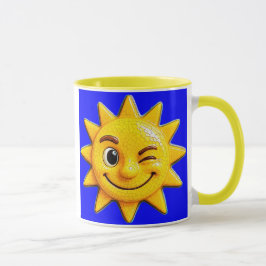 Taza Soleil avec clin d'oeil